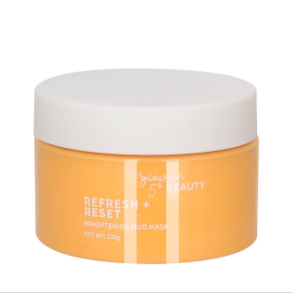 Brand New Glow on 5th Beauty Refresh + Reset Brightening Mud Mask